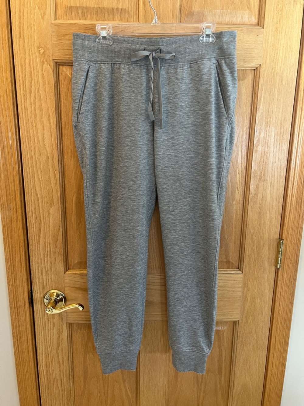 Athletic Works Women's Gray Drawstring Jogger Pants - Picture 3 of 15